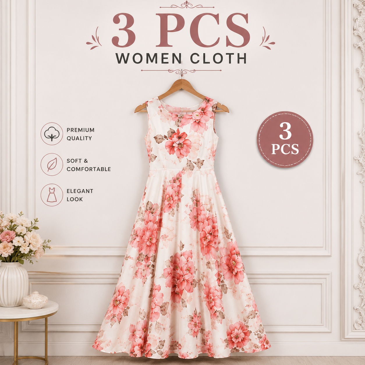 3 pcs