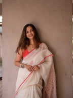 linen saree