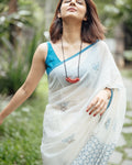 linen saree