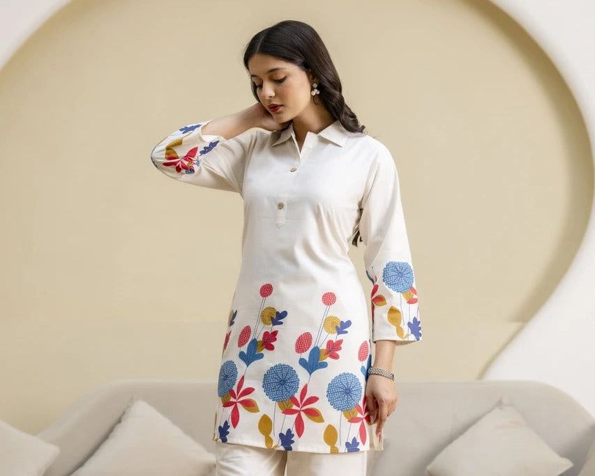 floer print co-ordes
